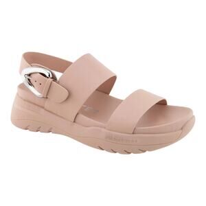 Aerosoles Women's Hari Slip On Flatform Sandals Beige Size 6 1/2